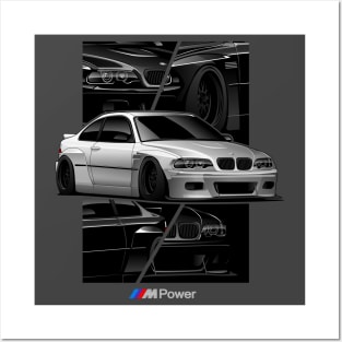 BMW E46 Rocket Bunny Posters and Art